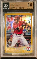 Joey Gallo [Gold Refractor] #204 Baseball Cards 2015 Topps Chrome Prices