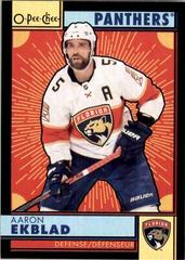 Aaron Ekblad [Retro Black Border] #175 Hockey Cards 2022 O Pee Chee Prices