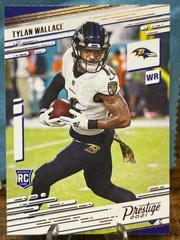 Tylan Wallace Football Cards 2021 Panini Chronicles Prestige Rookies Update Prices