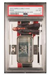 Edge #23 Wrestling Cards 2022 Panini Impeccable WWE Silver Logo Prices
