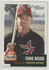 Craig Biggio #291 Baseball Cards 2002 Topps Heritage Prices