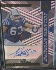 Jeff Saturday Football Cards 2022 Panini XR Acclaimed Autographs Prices