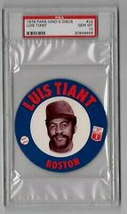 Luis Tiant #23 Baseball Cards 1978 Papa Gino's Discs Prices