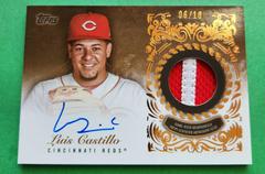 Luis Castillo Baseball Cards 2022 Topps Update Reverence Autograph Patch Prices