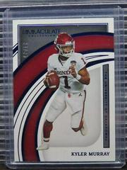 Kyler Murray [Blue] #6 Football Cards 2022 Panini Immaculate Collegiate Prices