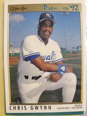 Chris Gwynn Baseball Cards 1992 O Pee Chee Premier Prices
