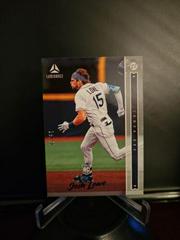 Josh Lowe [Blue] #13 Baseball Cards 2022 Panini Chronicles Luminance Prices