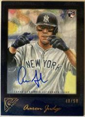Aaron Judge [Autograph Blue] #117 Baseball Cards 2017 Topps Gallery Prices
