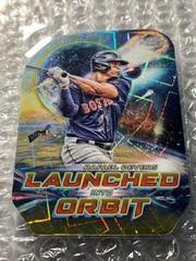 Rafael Devers [Gold Interstellar] #LIO-4 Baseball Cards 2023 Topps Cosmic Chrome Launched Into Orbit Prices