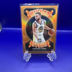Stephen Curry [Orange] #4 Basketball Cards 2021 Panini Donruss Optic Winner Stays Prices