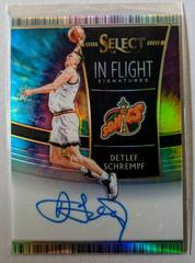 Detlef Schrempf [Tie Dye Prizm] Basketball Cards 2018 Panini Select in Flight Signatures Prices