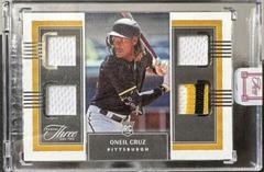 Oneil Cruz Baseball Cards 2022 Panini Three and Two Rookie Quad Jerseys Prices