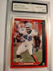 Julius Peppers Football Cards 2002 Panini Score Prices