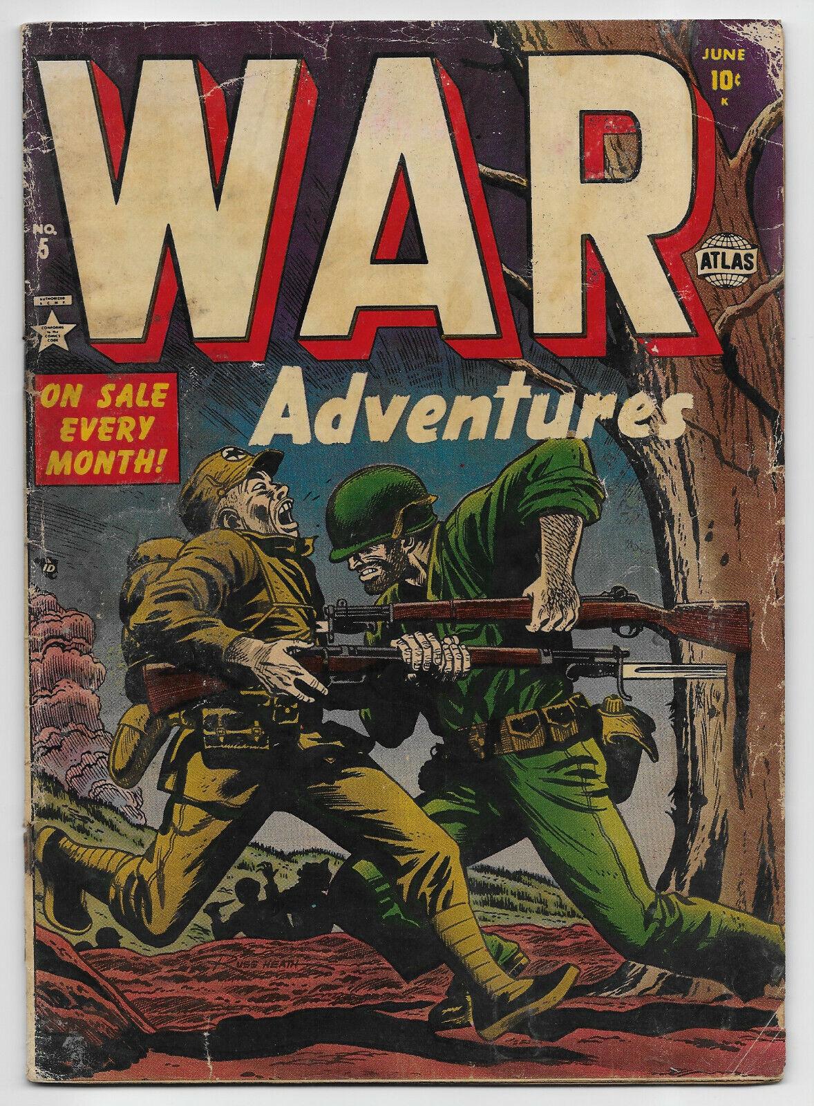 War Adventures #5 (1952) Comic Books War Adventures