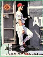 Juan Gonzalez Baseball Cards 1995 Stadium Club Virtual Reality Prices