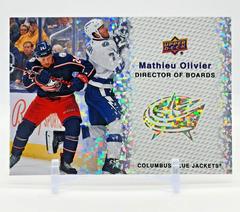 Mathieu Olivier [Sparkle] Hockey Cards 2023 Upper Deck Director of Boards Prices