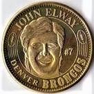 John Elway #NNO Football Cards 1996 Pinnacle Mint Coins Prices