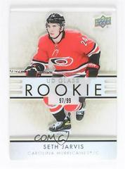 Seth Jarvis [Gold] #GR-20 Hockey Cards 2021 Upper Deck Ovation UD Glass Rookies Prices