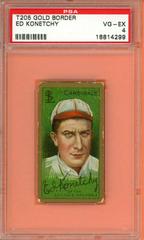 Ed Konetchy Baseball Cards 1911 T205 Gold Border Prices