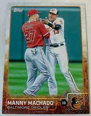 Manny Machado [With Mike Trout] Baseball Cards 2015 Topps Prices