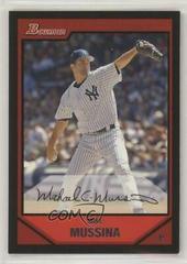 Mike Mussina #109 Baseball Cards 2007 Bowman Prices