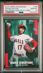 Shohei Ohtani [Pitching Green] #1GR Baseball Cards 2018 Topps on Demand Rookie Sensations Prices