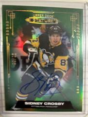 Sidney Crosby [Autograph Green] #40 Hockey Cards 2021 Upper Deck Stature Prices