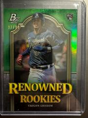 Vaughn Grissom [Green] #RR-12 Baseball Cards 2023 Bowman Platinum Renowned Rookies Prices