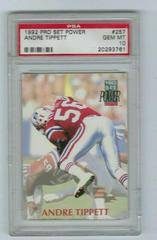 Andre Tippett #257 Football Cards 1992 Pro Set Power Prices