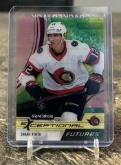 Shane Pinto [Pink] Hockey Cards 2021 Upper Deck Synergy Exceptional Futures Prices