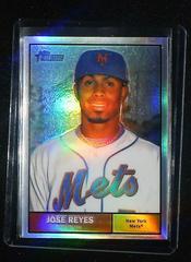 Jose Reyes [Black Refractor] Baseball Cards 2010 Topps Heritage Chrome Prices