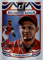 Yadier Molina #25 Baseball Cards 2014 Donruss Prices