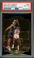 Michael Jordan [Gold] #SA1 Basketball Cards 1997 Collector's Choice Star Attraction Prices