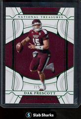 Dak Prescott [Century Emerald] #10 Football Cards 2022 Panini National Treasures Collegiate Prices