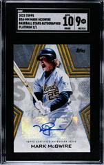 Mark McGwire [Platinum] #BSA-MM Baseball Cards 2023 Topps Update Stars Autographs Prices