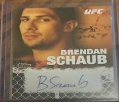 Brendan Schaub [Onyx] #FA-BSC Ufc Cards 2010 Topps UFC Autographs Prices