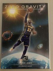 LeBron James #2 Basketball Cards 2020 Donruss Zero Gravity Prices