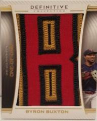Byron Buxton #DNC-BB Baseball Cards 2023 Topps Definitive Nameplate Collection Prices