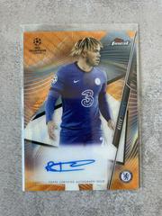 Reece James Soccer Cards 2020 Topps Finest UEFA Champions League Autographs Prices