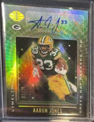 Aaron Jones [Gold] Football Cards 2021 Panini Illusions Limelight Signatures Prices