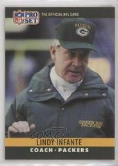 Lindy Infante Football Cards 1990 Pro Set FACT Cincinnati Prices