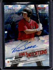 Pavin Smith [Atomic] #EIA-PS Baseball Cards 2018 Bowman's Best Early Indications Autographs Prices