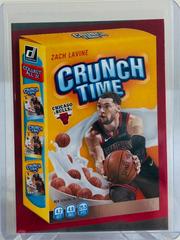 Zach LaVine Basketball Cards 2020 Donruss Crunch Time Prices