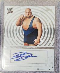 Big Show Wrestling Cards 2010 Topps WWE Autographs Prices