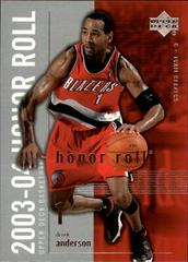 Derek Anderson #69 Basketball Cards 2003 Upper Deck Honor Roll Prices