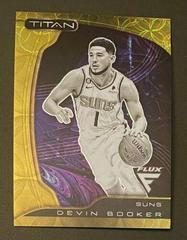 Devin Booker [Gold Scope] #70 Basketball Cards 2022 Panini Flux Titan Prices