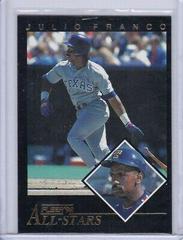 Julio Franco #18 Baseball Cards 1992 Fleer All Stars Prices