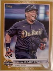 Miguel Cabrera [Gold] #ASG-11 Baseball Cards 2022 Topps Update All Star Game Prices