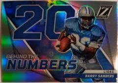 Barry Sanders [Silver] Football Cards 2022 Panini Zenith Behind the Numbers Prices