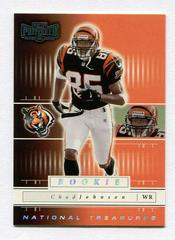 Chad Johnson [National Treasures Silver] #133 Football Cards 2001 Playoff Preferred Prices